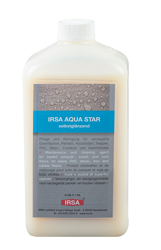 IRSA-Aqua-Star-1L-neu Sonderangebot für versiegelte Böden mit Blitzboy 40cm