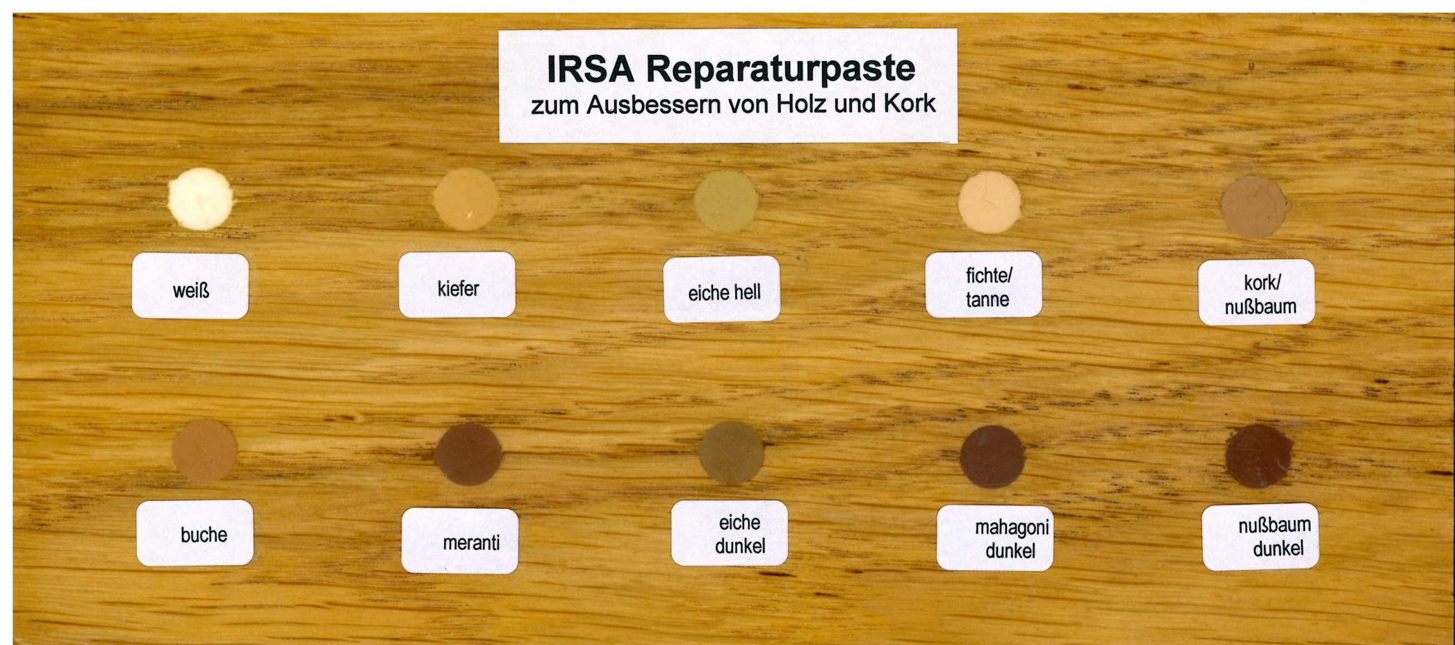 Reparaturpaste-Holzmuster-web IRSA Reparaturpaste