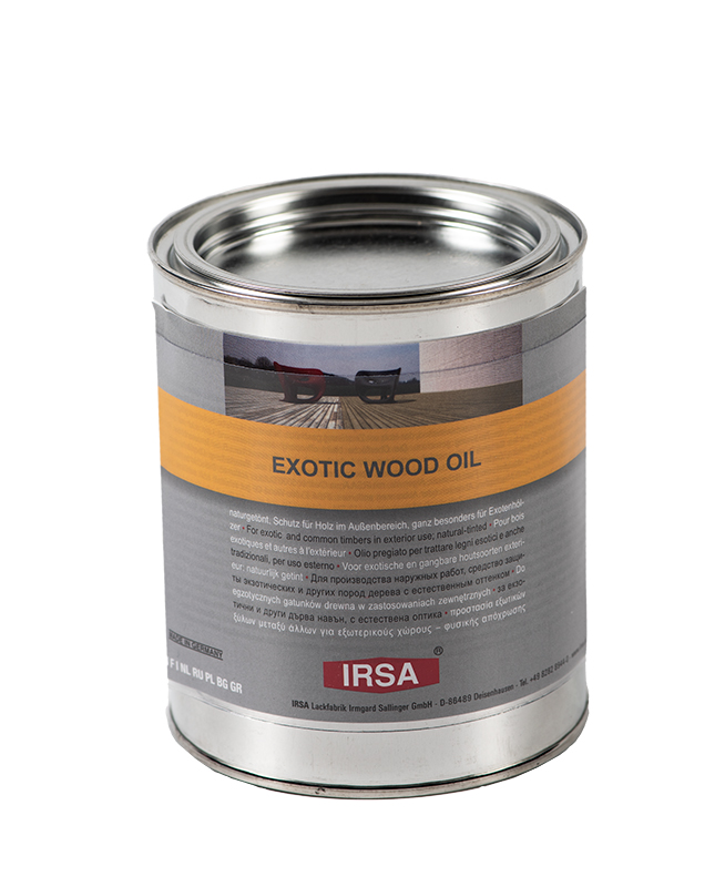 IRSA Exotic Wood Oil, natur getönt
