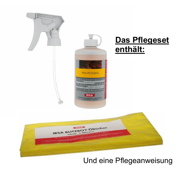 IRSA Pflegeset Nr. 3 - Geölte Böden